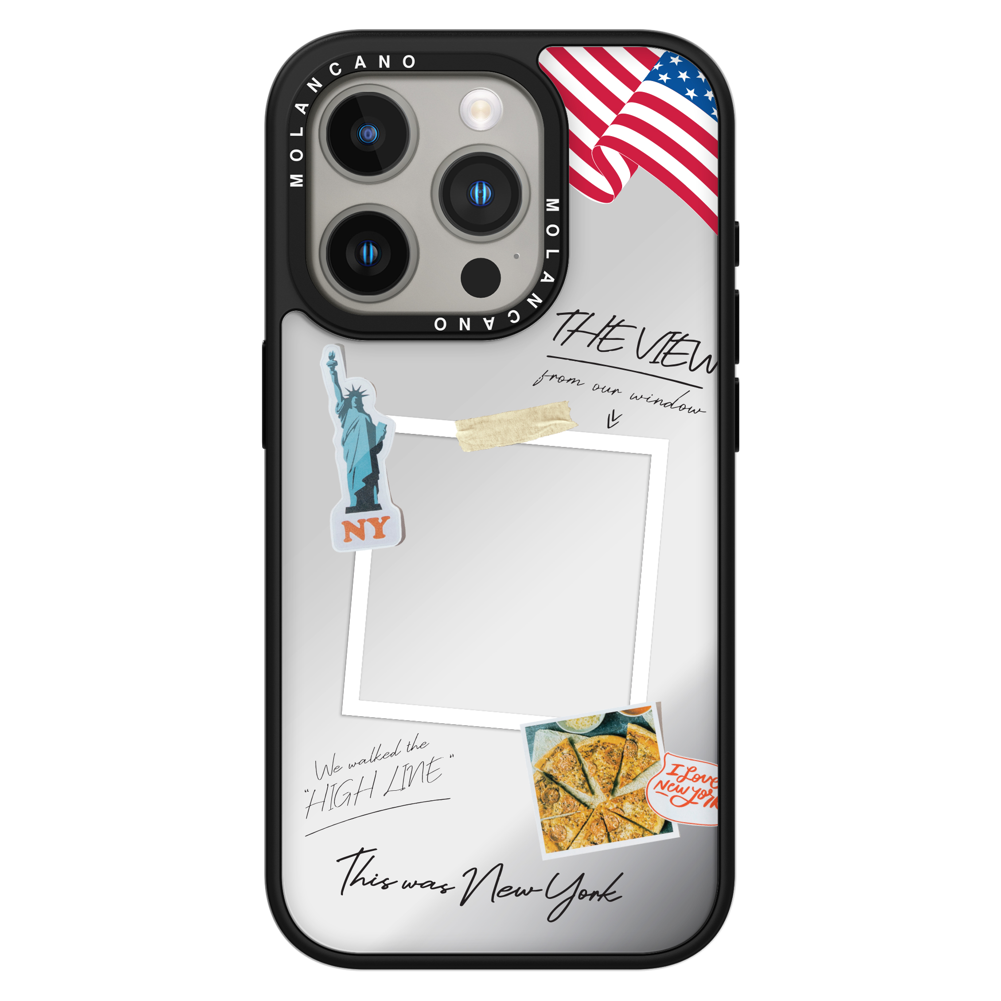 모란카노 미러 디자인 휴대폰 케이스 14,530원