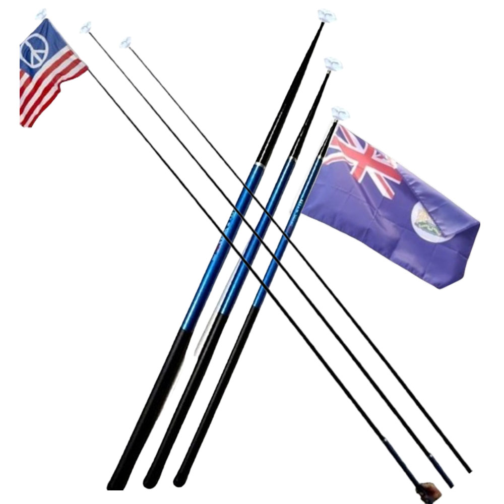 휴대용 대형 접이식 깃발대 발광 응원 집회 깃대, 1개, 장대봉 깃발대 5m 45,800원