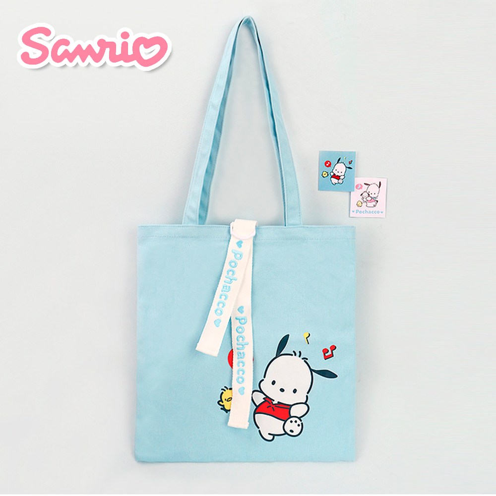 산리오 포차코 캔버스면 보조가방 에코백 14,400원