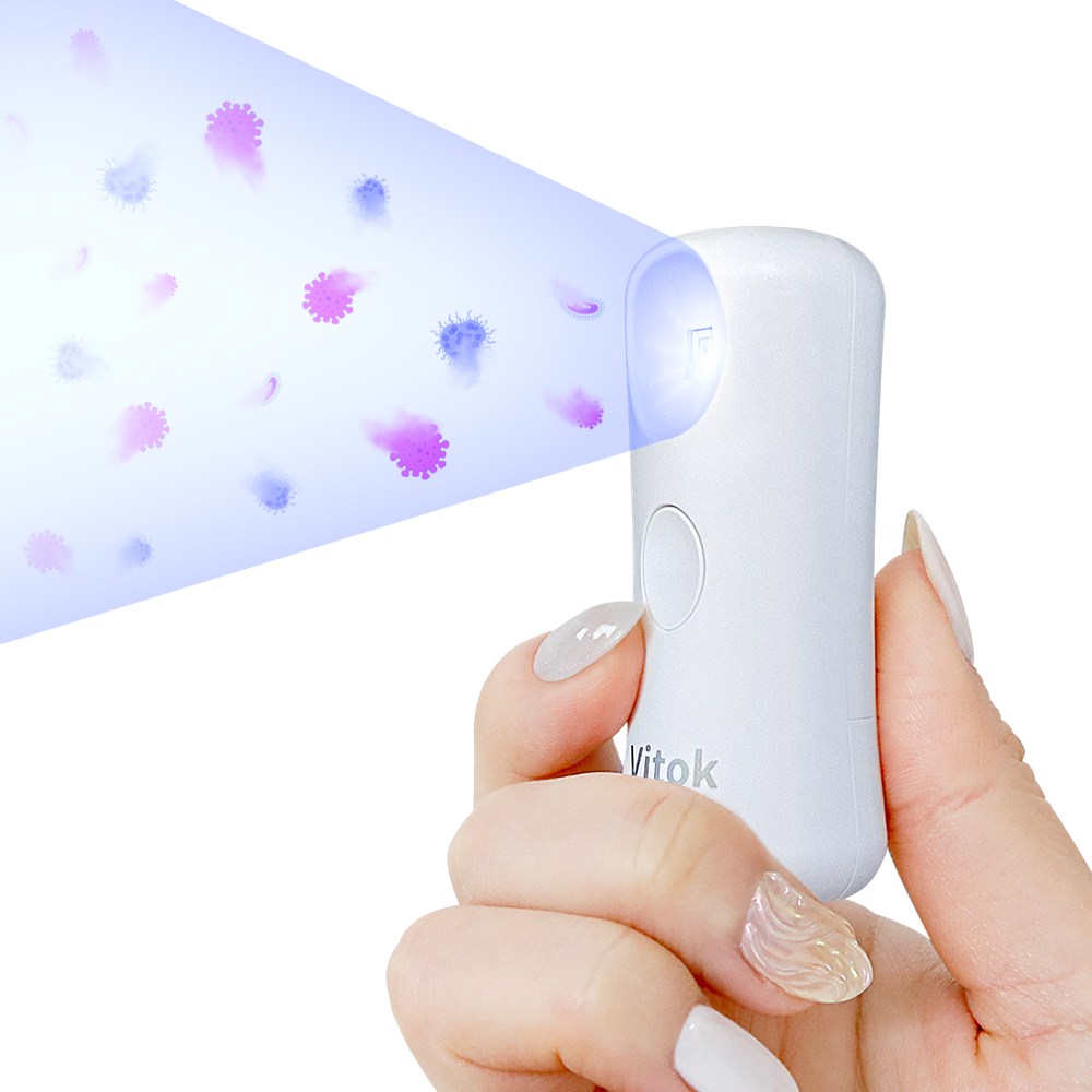 Vitok 원터치 초미니 살균캡슐 가장 편리한 자외선 소독기 휴대용 UVC 살균기 특허받은 Made in Korea 제품 35,800원