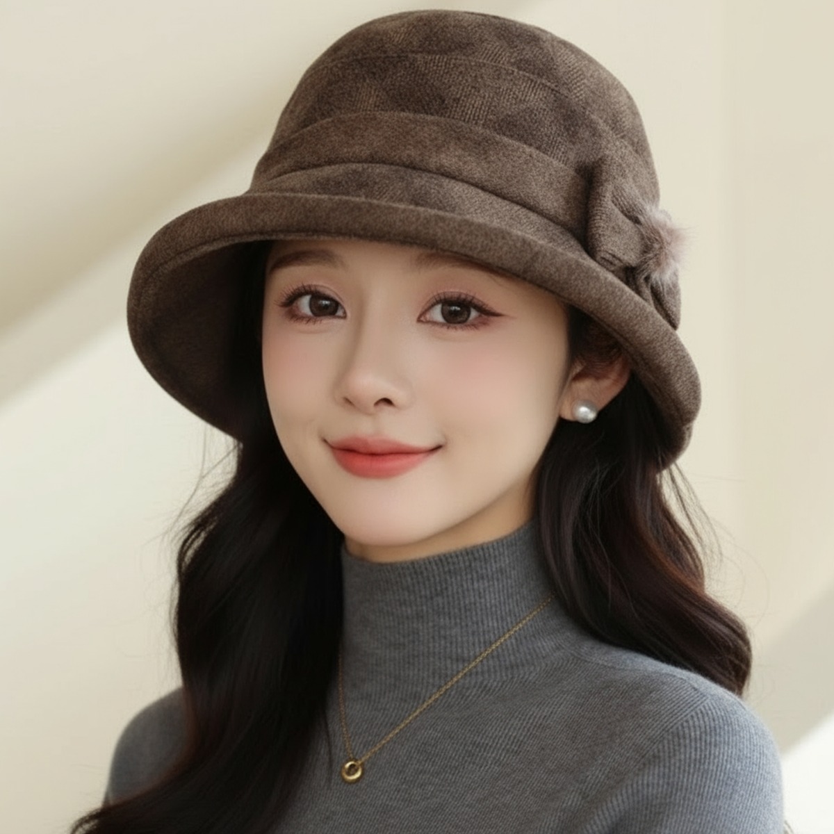 SODAM 고급 중년여성모자 벙거지모자 24,750원