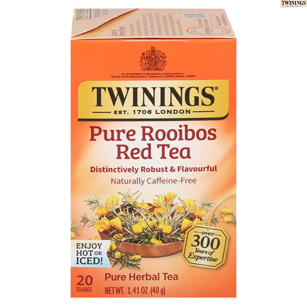 트와이닝 순수 허브차, 순수 루이보스 홍차 티백, 카페인 무함유 19,000원
