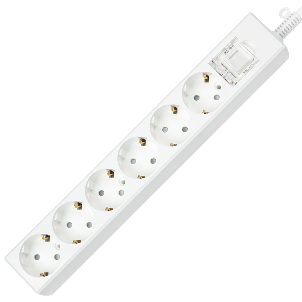 동양 멀티탭 6구 메인스위치 안전 국산 멀티콘센트, 5m, 화이트, 1개 20,700원