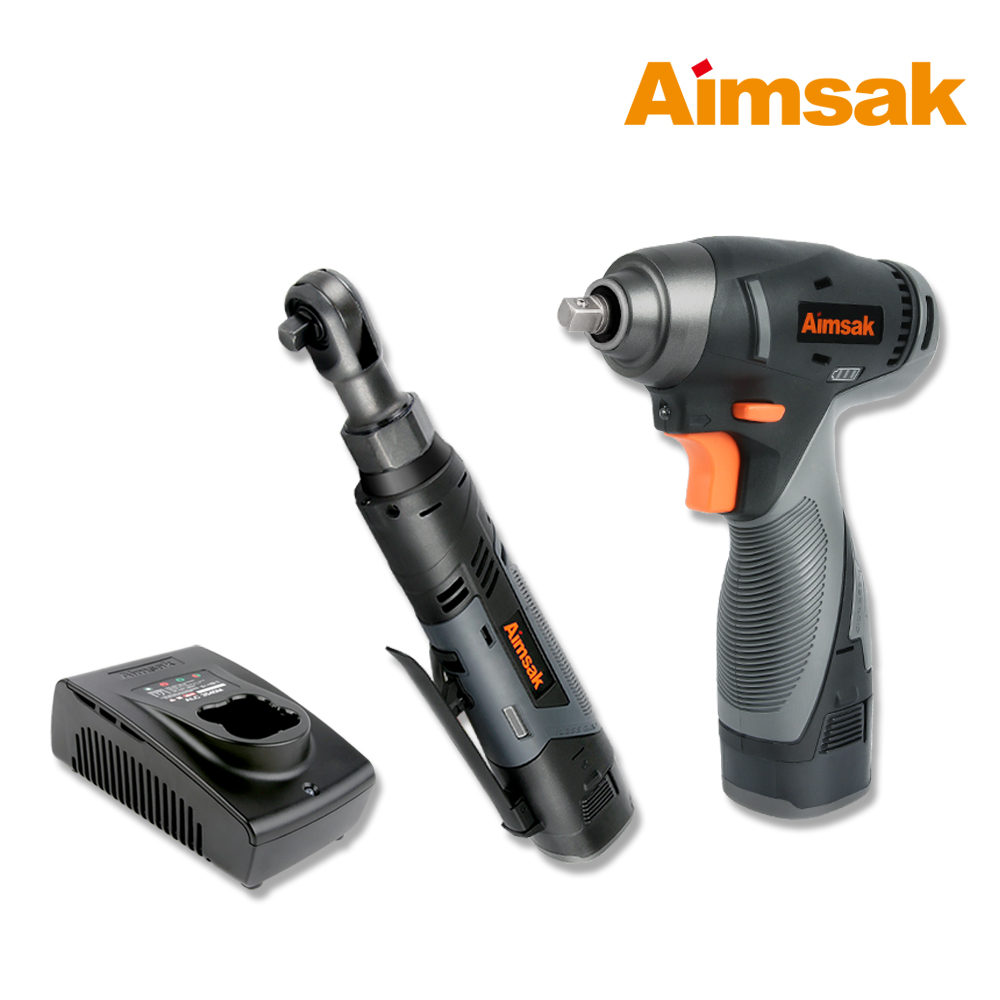 아임삭 AO414QW 3G 충전 라쳇 렌치 충전 임팩 콤보 14.4V 2.0AH 배터리 2개 풀세트 292,540원