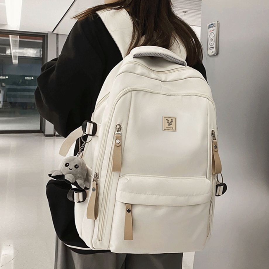 비벤디오 데일리 캐주얼 백팩 남녀공용 여행용 커플용 학생용 28,900원