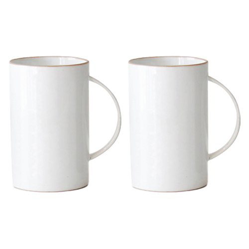 카모메키친 오릇 솔리드 머그잔 롱 460ml, 화이트, 2개 14,900원