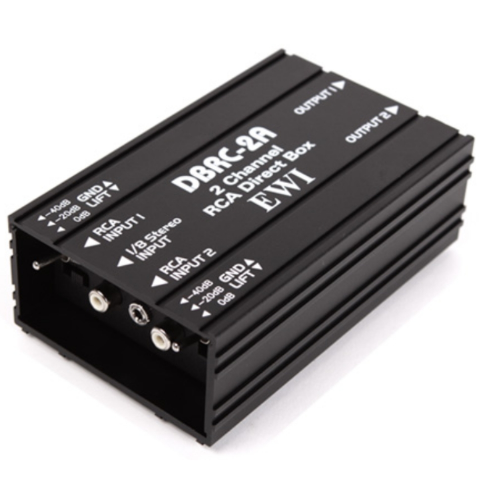 EWI DBRC-2A 2채널 RCA 3.5 다이렉트 DI 박스, 현재가 95,000원