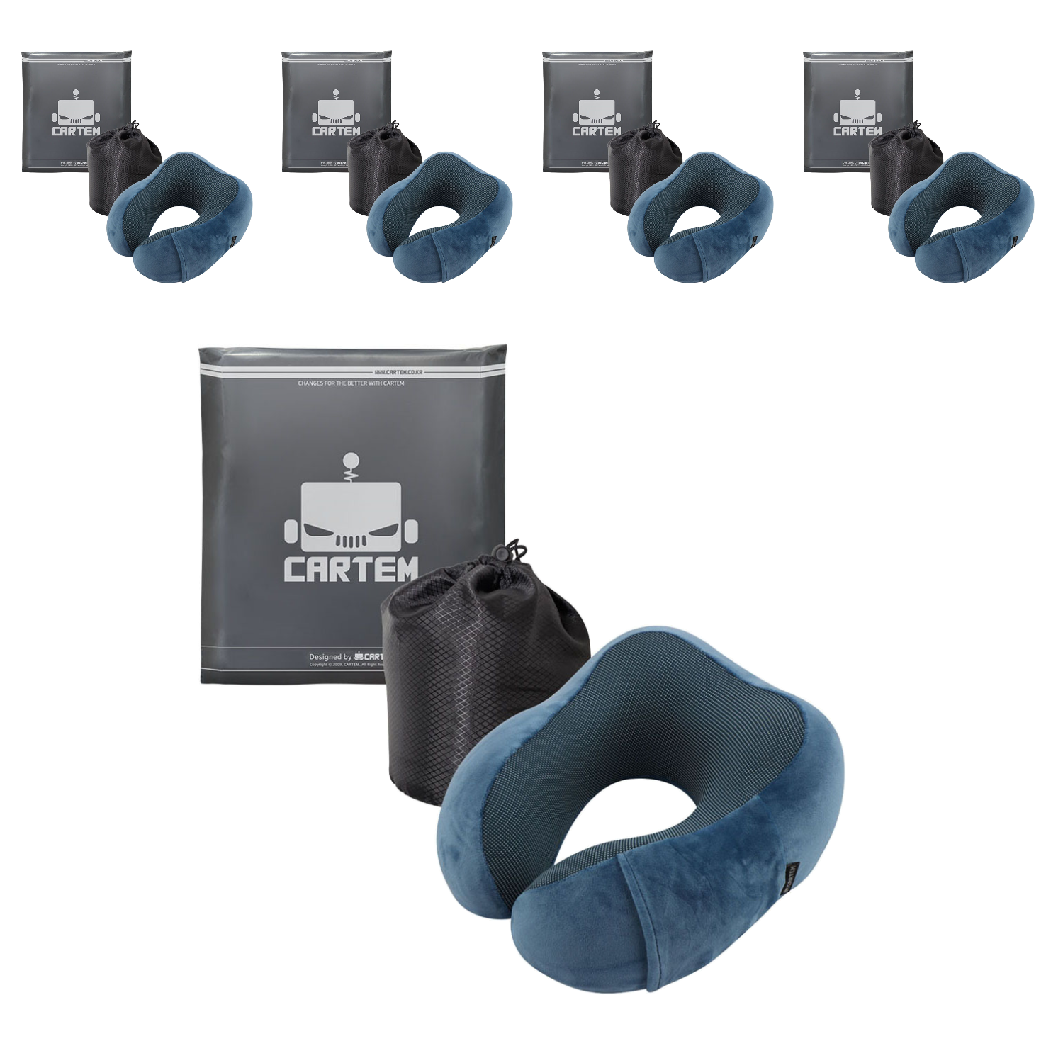 카템 떠나요 메모리폼 목쿠션 + 파우치 47,750원