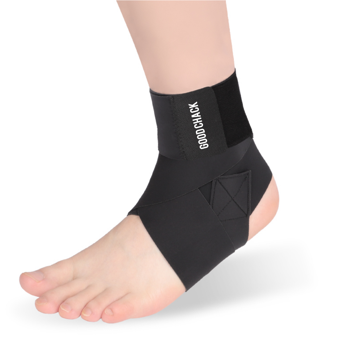 굿초크 테이핑 발목 보호대, 좌우세트, 2개, 블랙, 1세트 17,000원