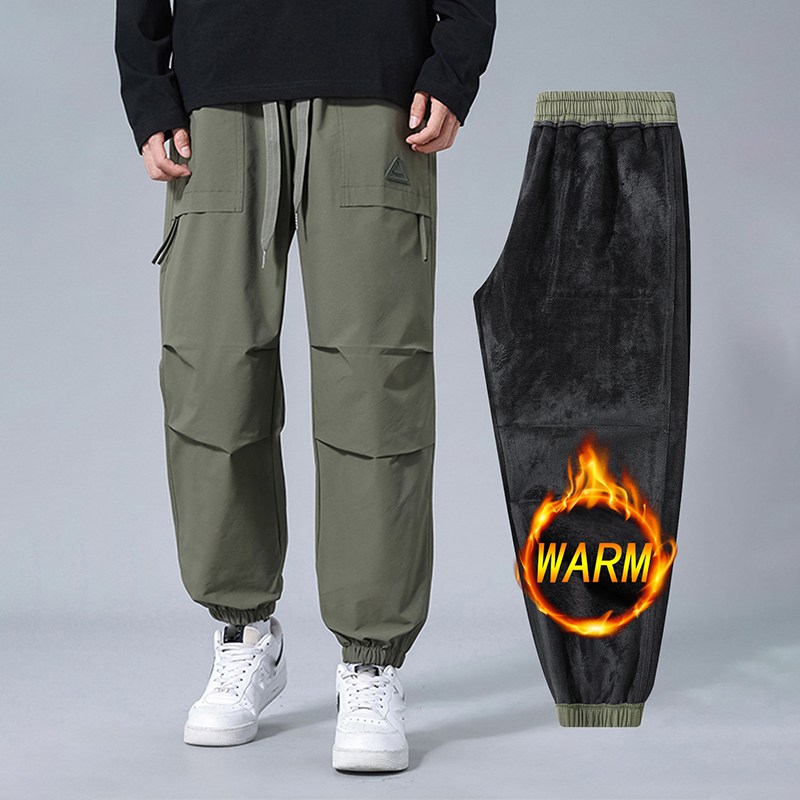 KUKEE 남성 겨울 기모 카고 조거팬츠 등산카고바지 작업복바지 면바지 QZ-2378 19,800원