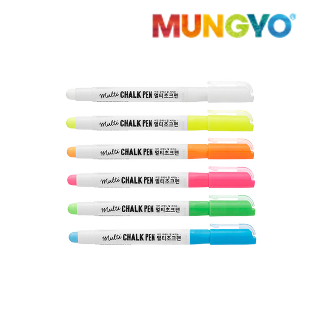 문교 멀티초크펜 낱개 보드펜 유리펜 물칠판 사무용, 1개 2,600원
