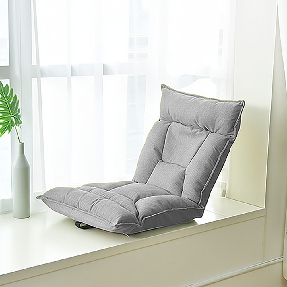 쇼파 프리미엄 1인용 좌식 소파 6단 각도 조절 코튼 리넨 빈백 솜 54,600원