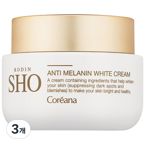코리아나 로댕쇼 안티 멜라닌 미백크림 기미 순삭 크림 나이아신아마이드 5%, 3개, 50ml 27,770원