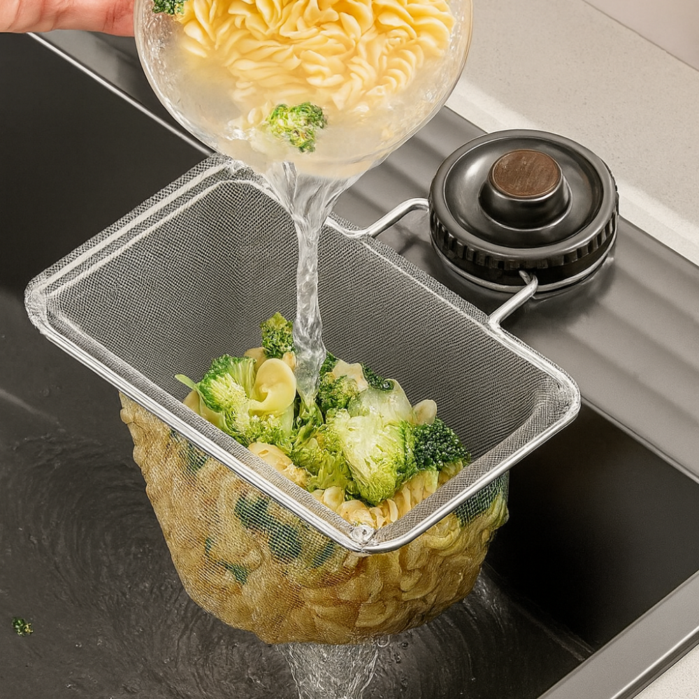 루세아 탈수 스텐 음쓰 거름망(50p) + 거치대, 1세트, 50개입 12,900원