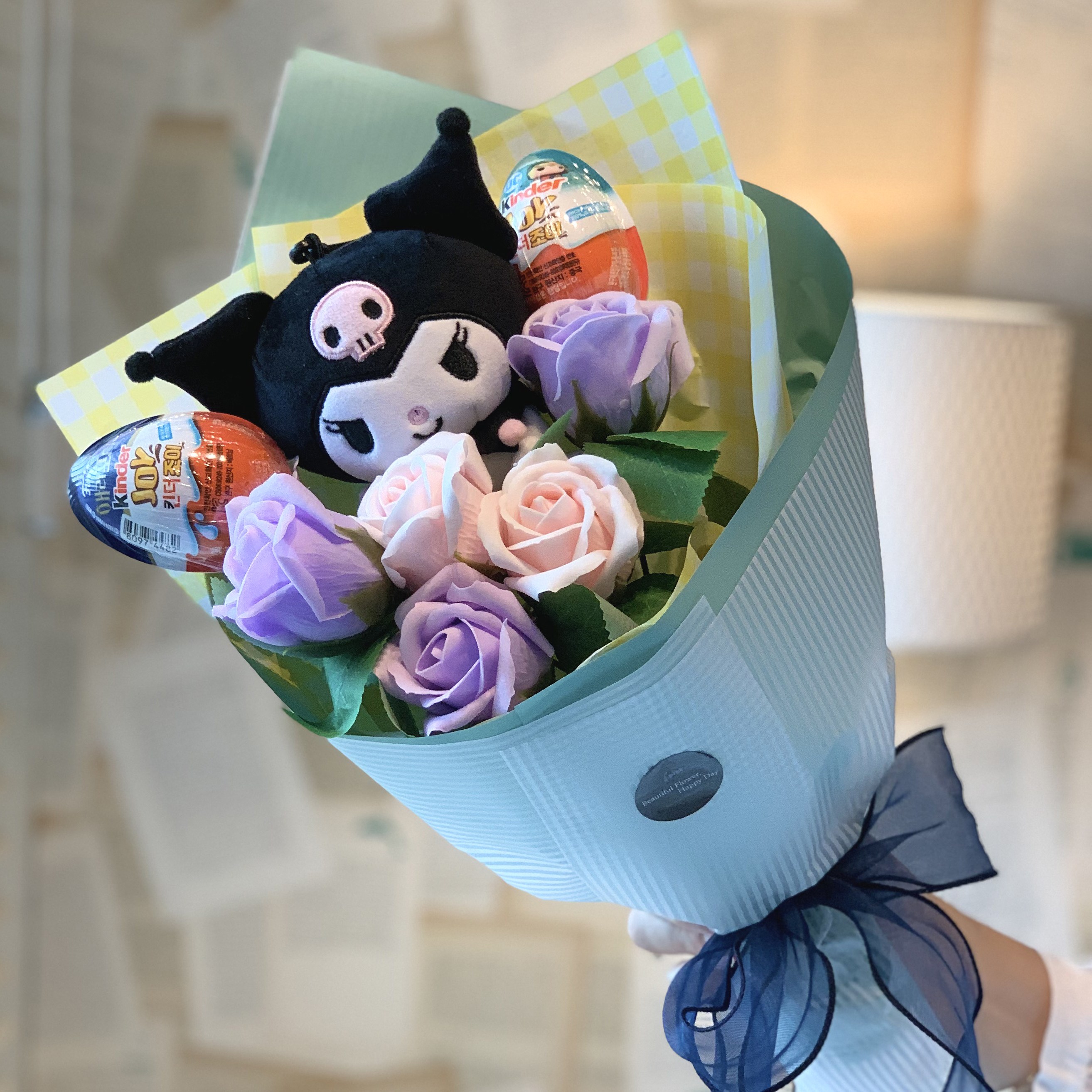 산리오 쿠로미 킨더조이비누꽃다발 토퍼 어린이집 재롱잔치 기념일 축하 발표회 졸업식 29,700원