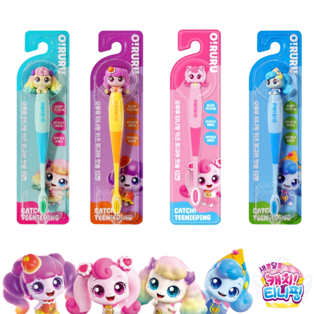 캐치티니핑 피규어 칫솔 4종 세트 어린이 칫솔 15,300원