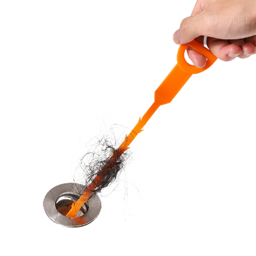 본라이프 이물질제거기 세면대뚫어뻥 머리카락제거기 배수관 하수구 머리카락 이물질 제거 스틱 가시 스틱 지그재그후크 스틱 배수관청소기 하수구청소기 이물질제거갈고리 2,980원