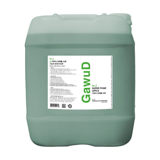 GawuD 가우디 슈퍼폼 사과 18.75L 말통 대용량 디테일링 폼건 스노우폼 세차 144,000원