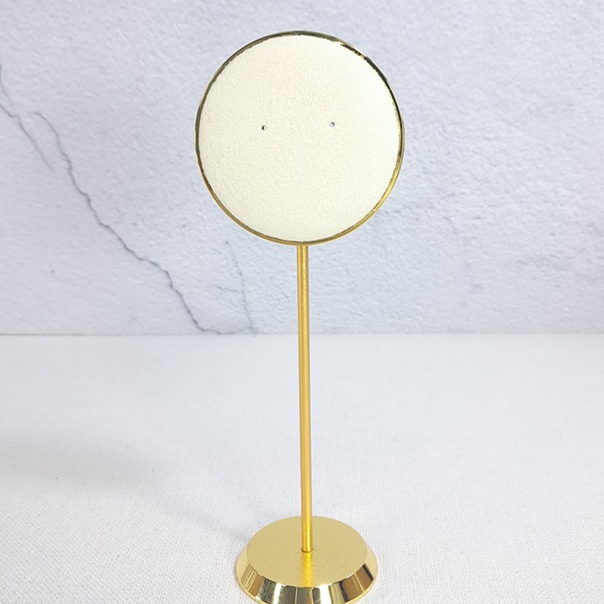 금속 원형받침 스탠드형 귀걸이진열대 (1883) 15,000원