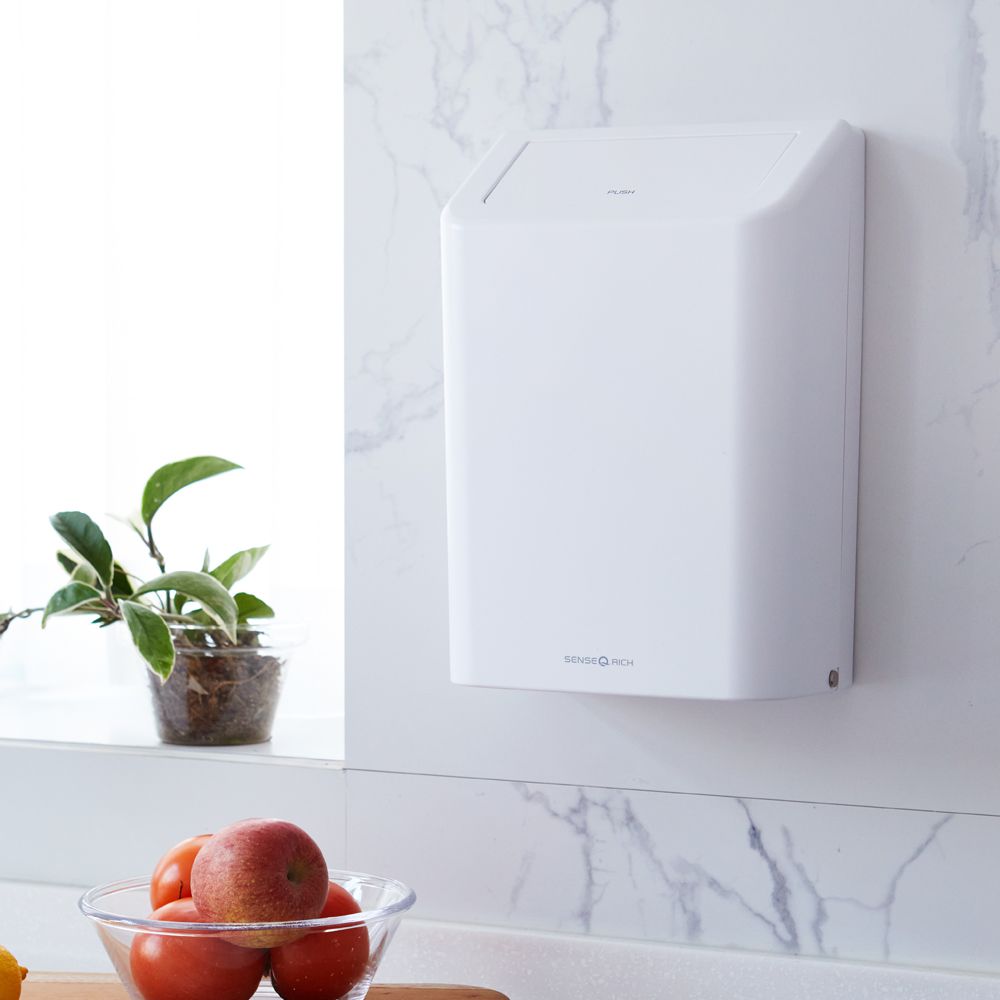 센스큐 에어 벽걸이 휴지통, 센스큐 리치_화이트 26,600원