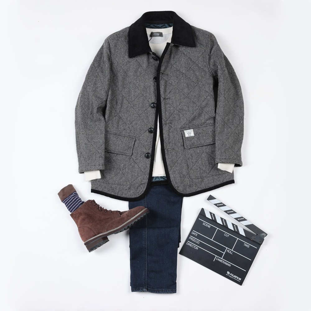 본사 직영 신상 할인 런던포그 블랙(멀티) 퀄팅 코트 LPWMA851 52 269,600원