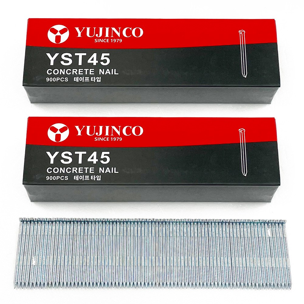 (유진코) 타카핀 ST테이프타입 YST45 에어 타카심 45mm 1갑 900발, 10개 48,000원