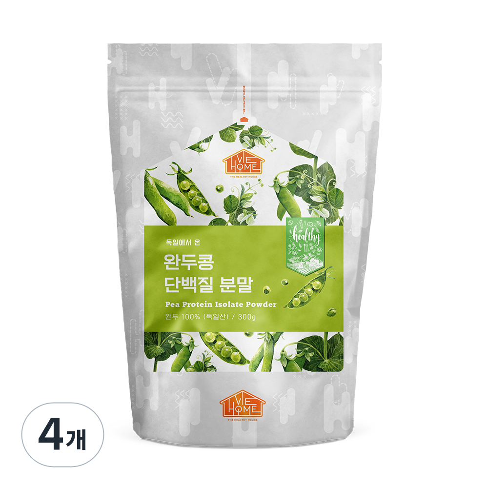 건강한우리집비옴 독일에서 온 완두콩 단백질 분말, 300g, 4개 39,970원