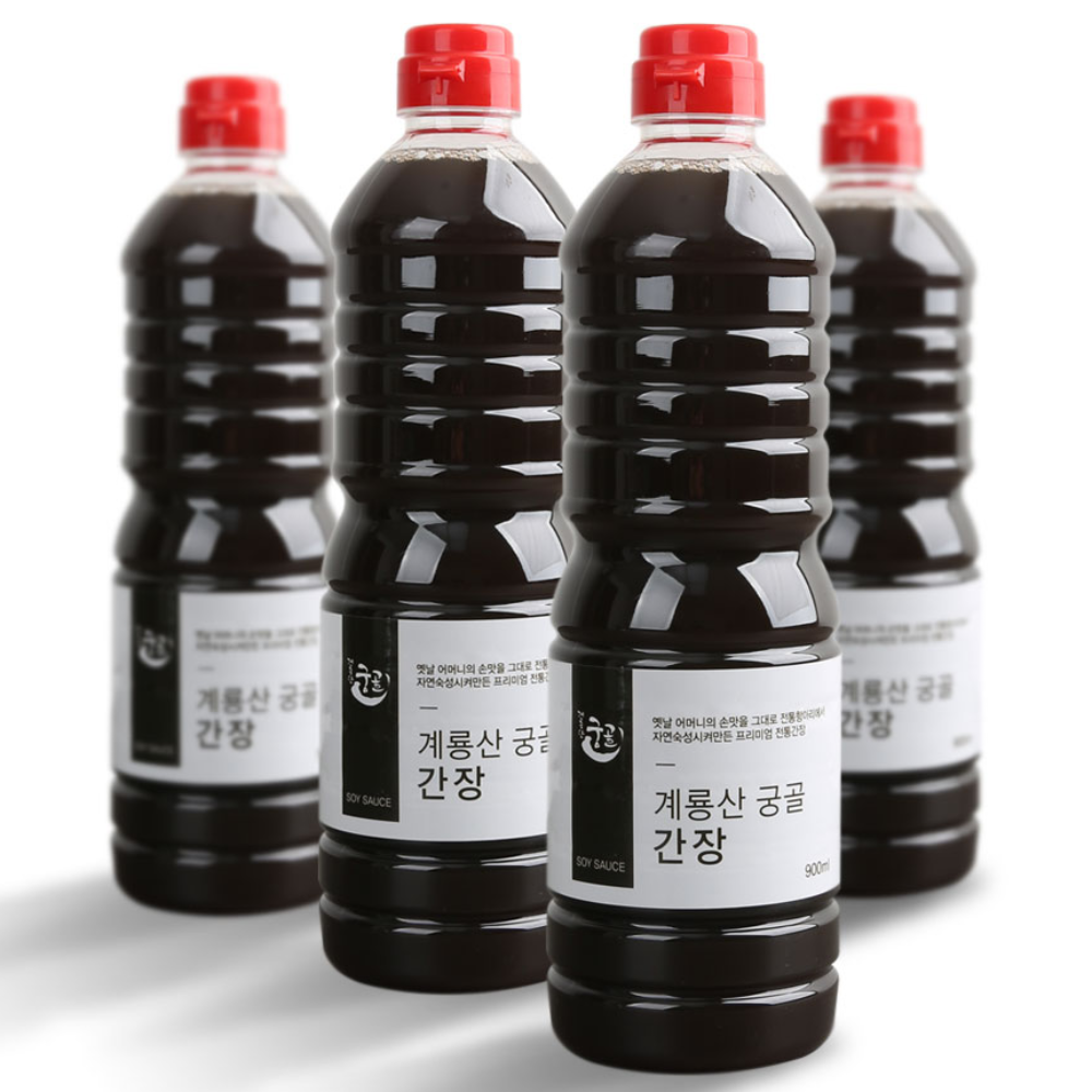 계룡산 궁골 전통간장 900ml_국산콩100% 전통식품품질인증, 1개, 900ml, 현재가 21,000원