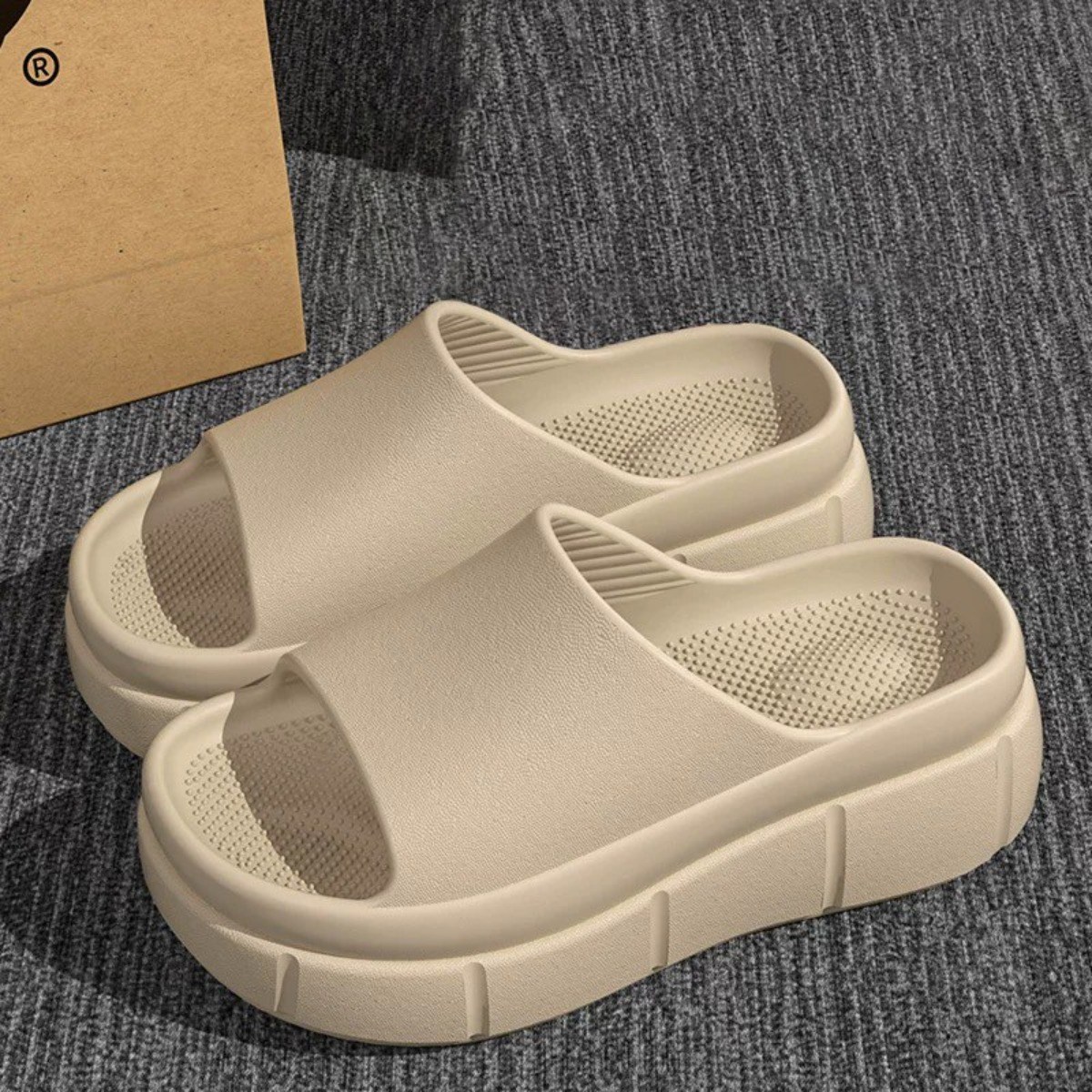 리틀보트 키높이 5CM 통굽 사무실 슬리퍼 12,800원