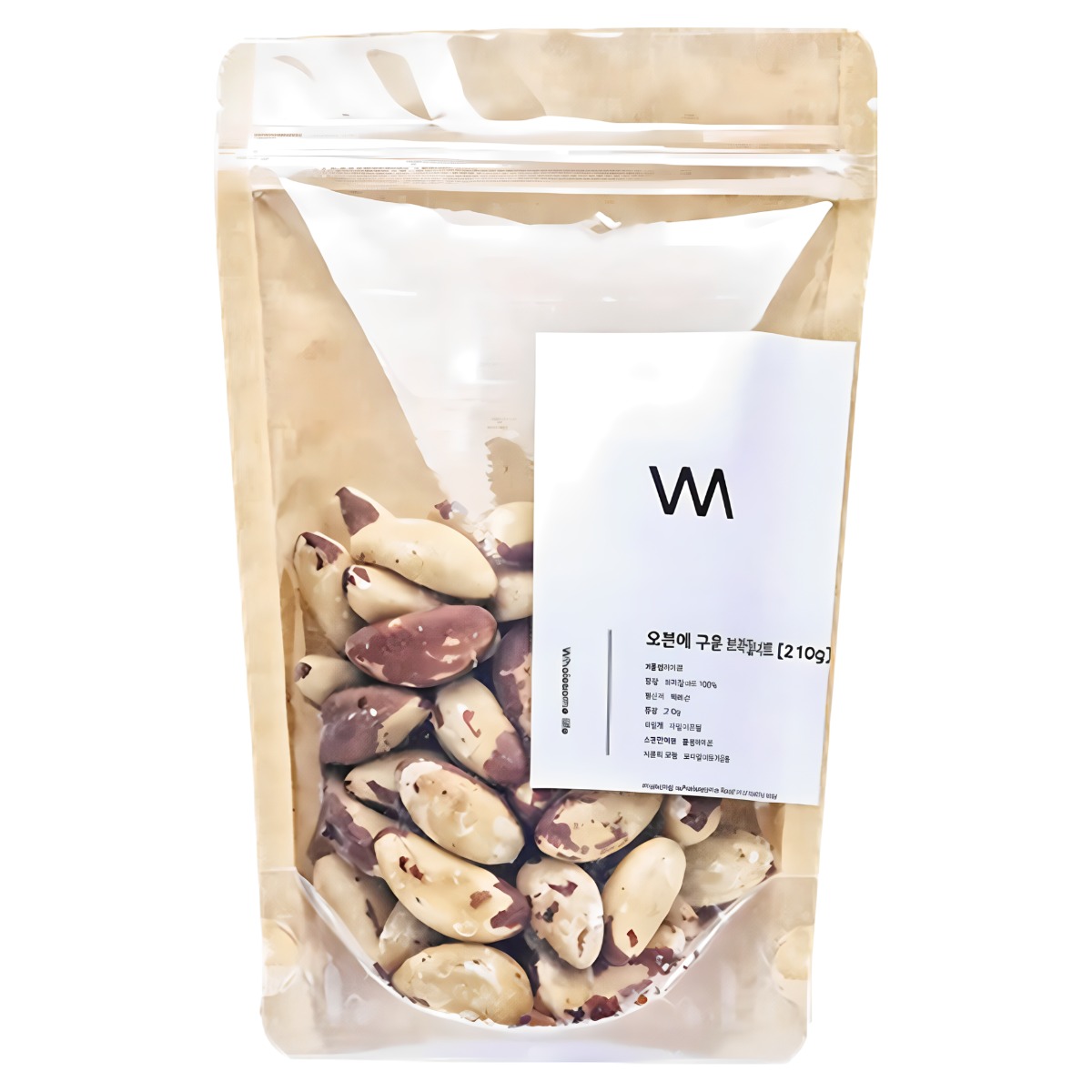 세척후 매일아침 구운 브라질너트 브라질넛트 브라질넛, 38개 48,600원