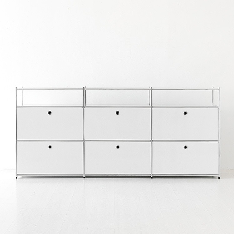 심플리 3x3 수납장 6문 BC612, 퓨어화이트 0854.3023 639,000원