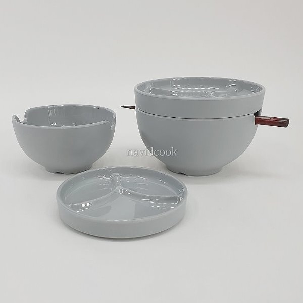 젓가락우동볼 라면기 비빔기 개성만점식기 10개묶음, 24402-그레이 368-6.5 우동볼만, 10개 100,100원