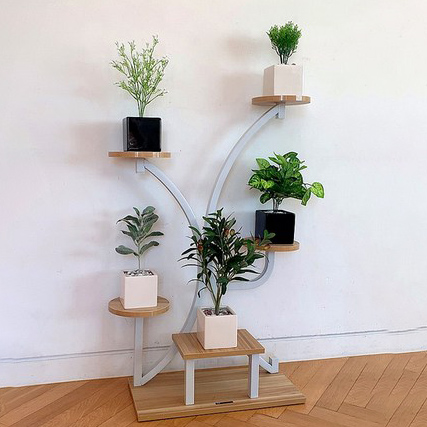 코지테일러 홈퍼니싱 화분정리대 B41, 네추럴화이트 34,900원