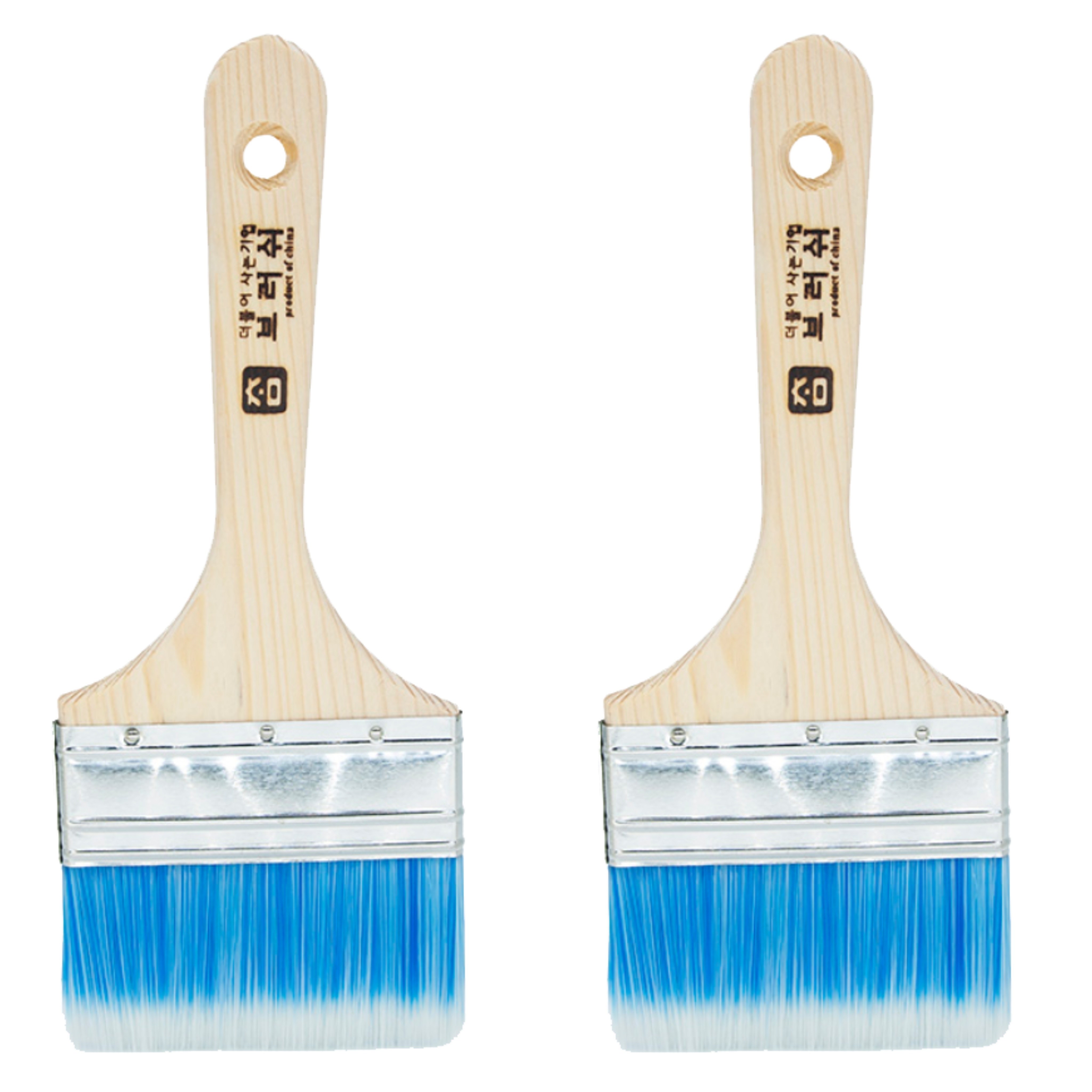 우기상점 아크릴 평 페인트붓, 2개 6,800원