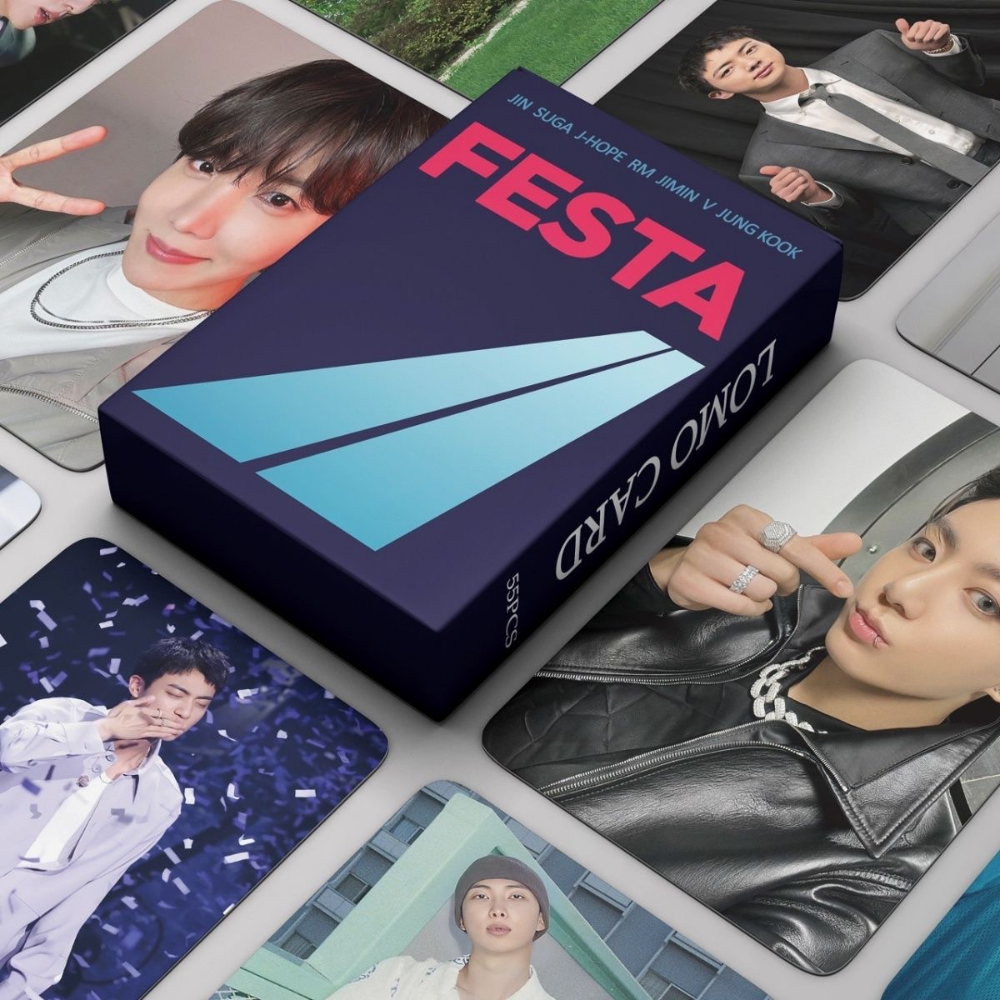 [원스트리글로벌] BTS 2024 Festa thanks to army 포카 55장, 기본컬러, 2024포카55장 11,900원