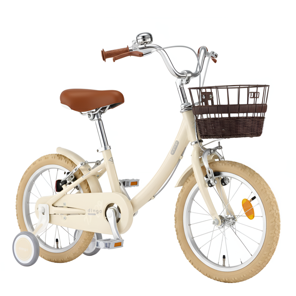 2026 삼천리자전거 딩고 16인치 아동용 보조바퀴 자전거, 1개, 108cm, 아이보리 299,000원
