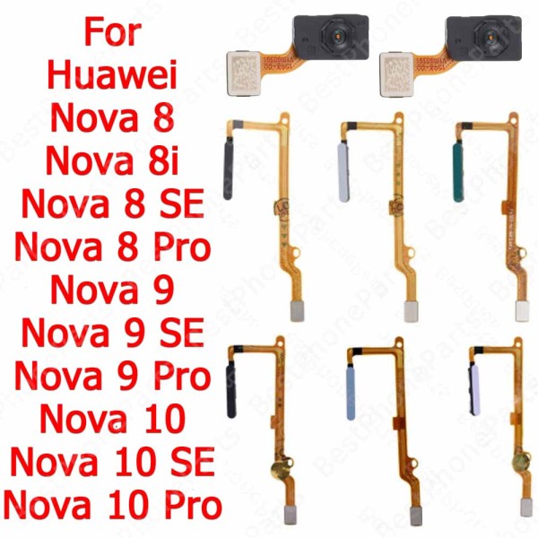 지문 센서 플렉스 케이블 터치 메뉴 스캐너 화웨이 노바 10 프로 8 9 SE 교체 예비 부품 16,300원