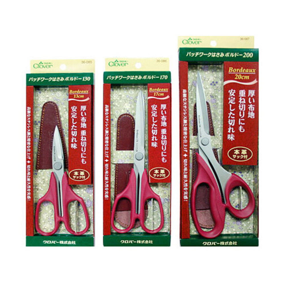 [CLOVER] 패치워크 가위 13cm 17cm 20cm 크로바 클로버 소잉 부자재, 1개, 17cm(36-086) 41,600원