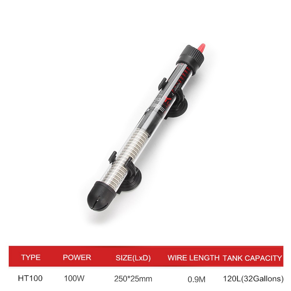 어항온도계 수족관 전자부품 수중 110v220v 가변 온도 조절기 히터 막대 25W/ 50W/ 100W/ 200W/ 300W 잠수정 물고기 탱크 물 열 18,400원