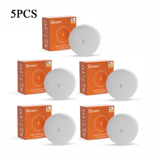 SONOFF 온도 습도 센서 지그비 모니터, 스마트 홈 자동화 키트, eWeLink Alexa Google Home을 통한 제어, SNZB-02P/02D 118,730원