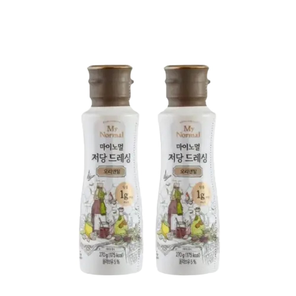 마이노멀 저당 샐러드 오리엔탈 드레싱 소스 270g X16 333,710원