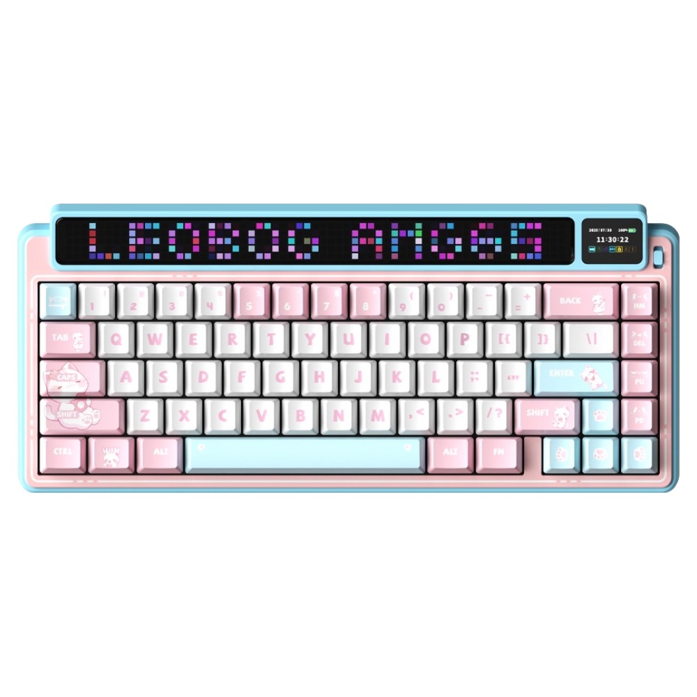 AULA 유무선 듀얼 스크린 기계식 키보드 104,000원