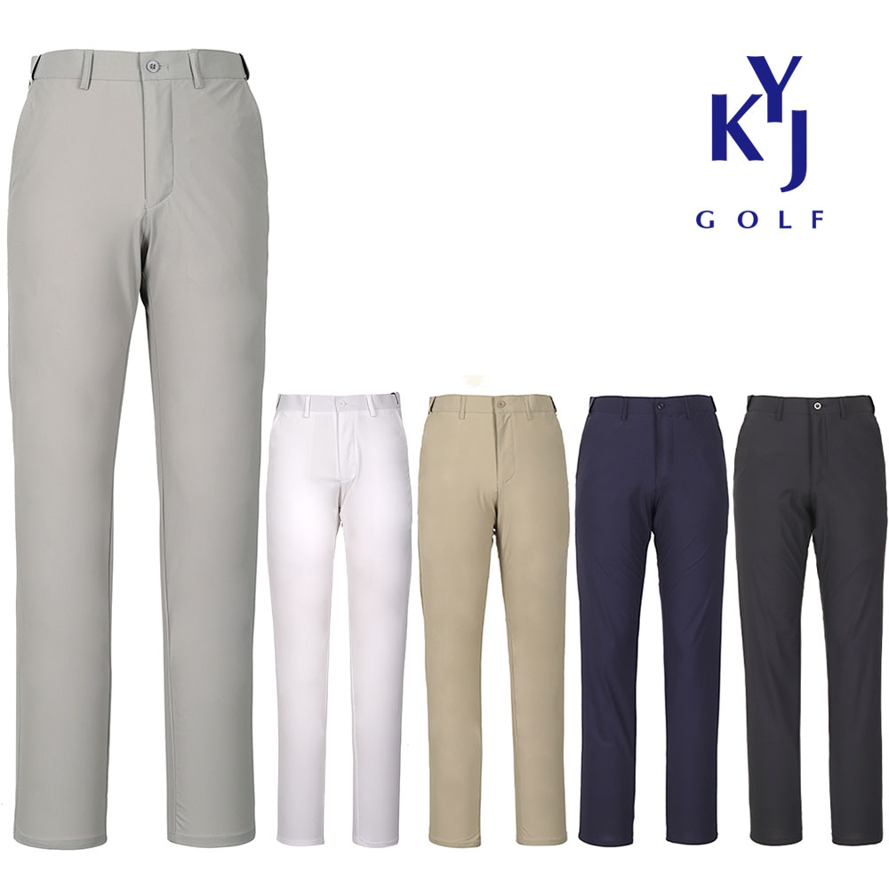 [김영주골프] 여름 사방스판 아이스쿨링 히든밴드 시그니쳐 남성 골프바지 DOMMSL25 49,950원
