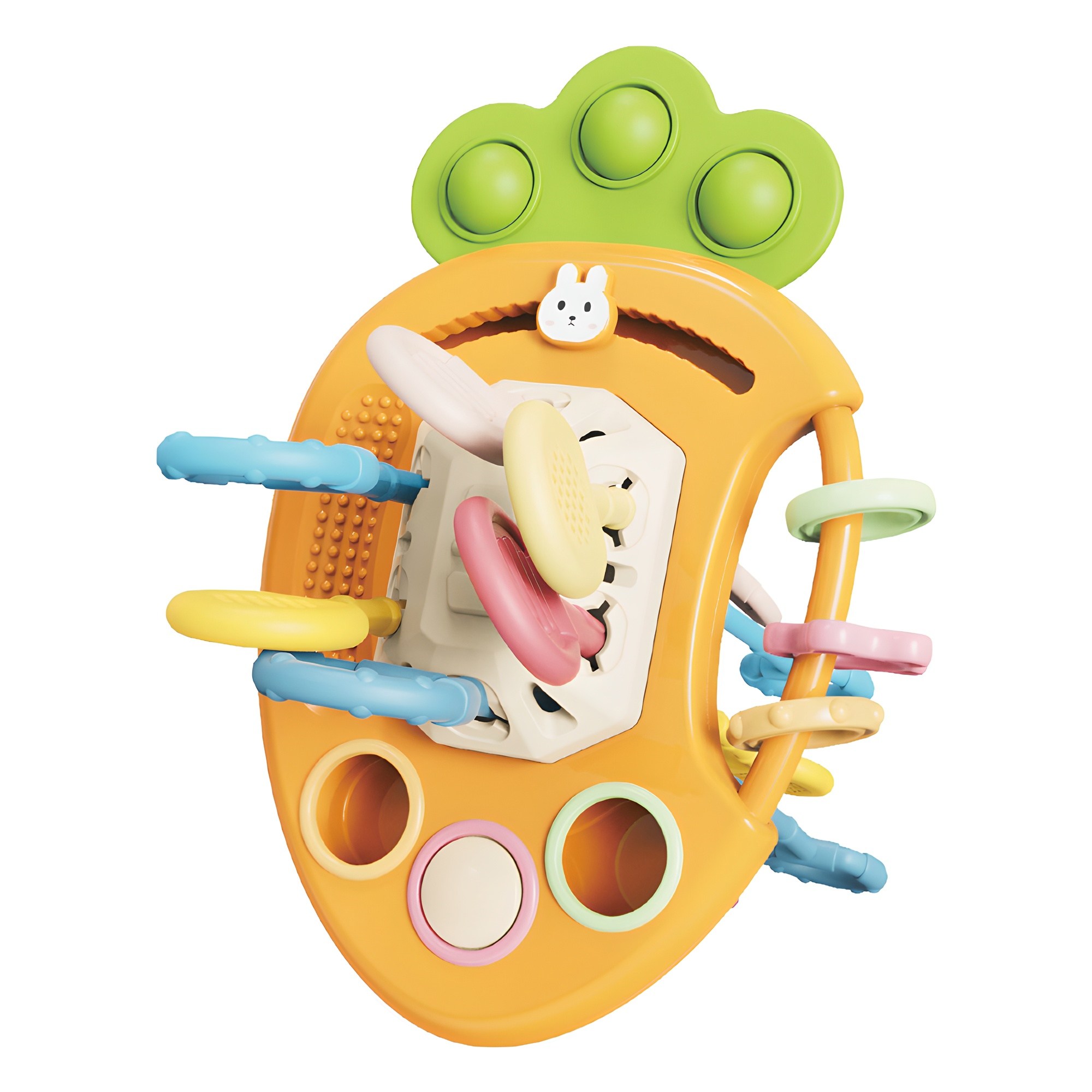 우주선 실리콘 풀 스트링 촉감놀이 5,200원