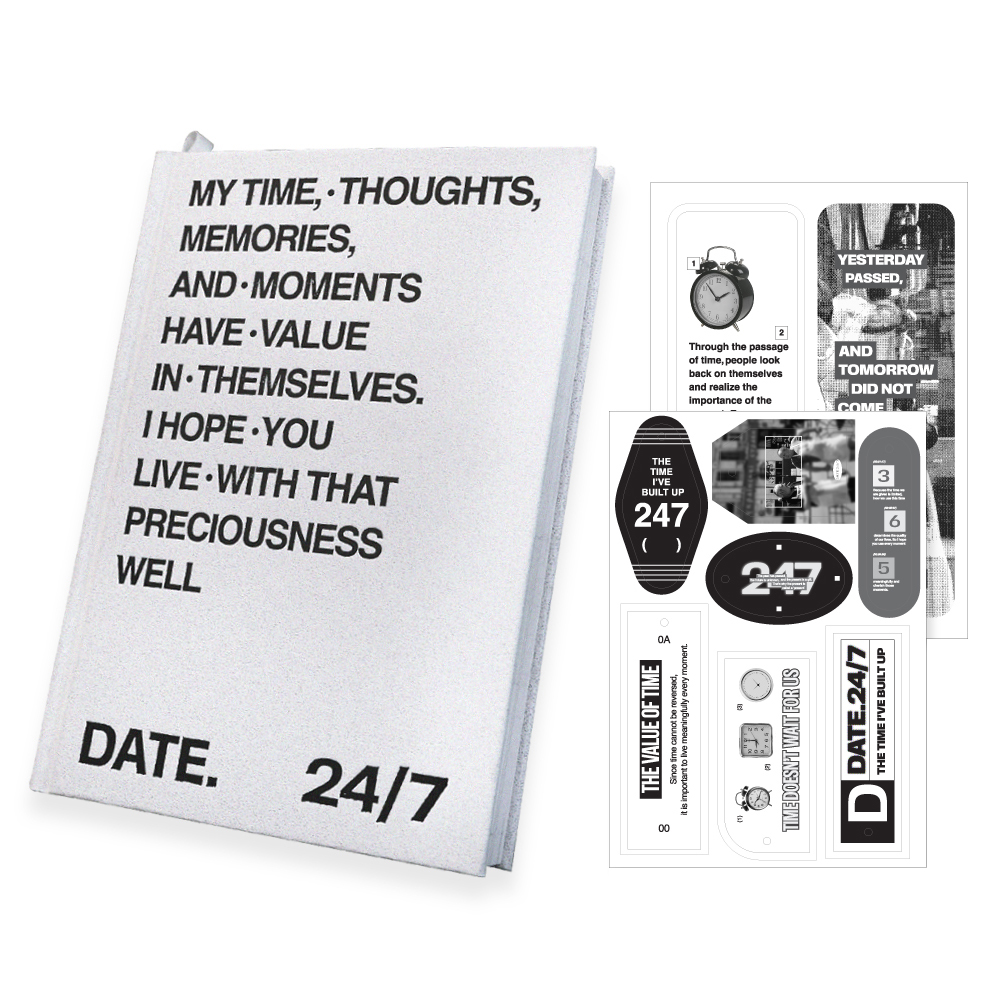 워너디스 만년형 기록 247 데이즈 다이어리, 노이즈, 1개 18,520원