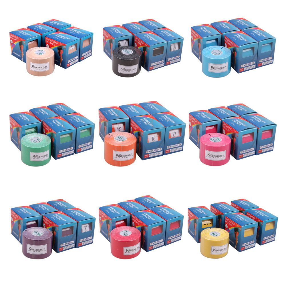 3ns 키네시올로지테이프 5cmx5m 6롤 9가지색상선택 21,600원