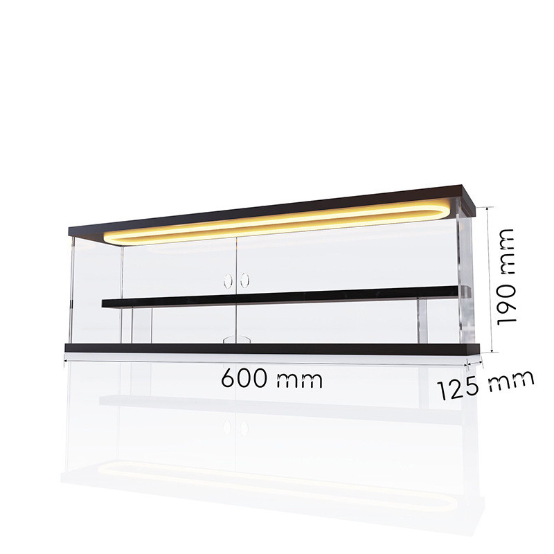 LED 고급 피규어 전시장 진열장 컬렉션 유리조명형 디스플레이 방진 아크릴 투명 수납 44,900원