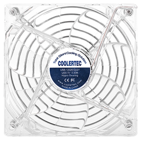 [쿨러텍] USB-12025-CLG1 [시스템쿨러/120mm] 7,570원