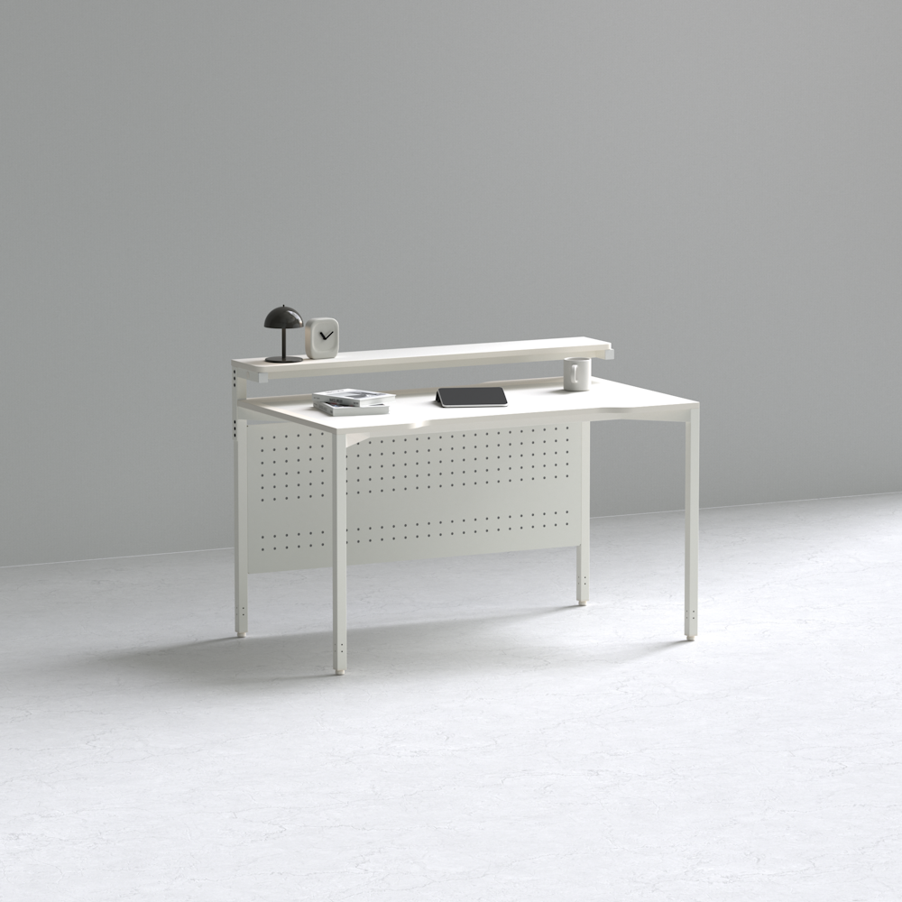 209애비뉴 제로스테이션 스탠다드 1200x700 타공판 선반 컴퓨터책상, 블랙 330,000원