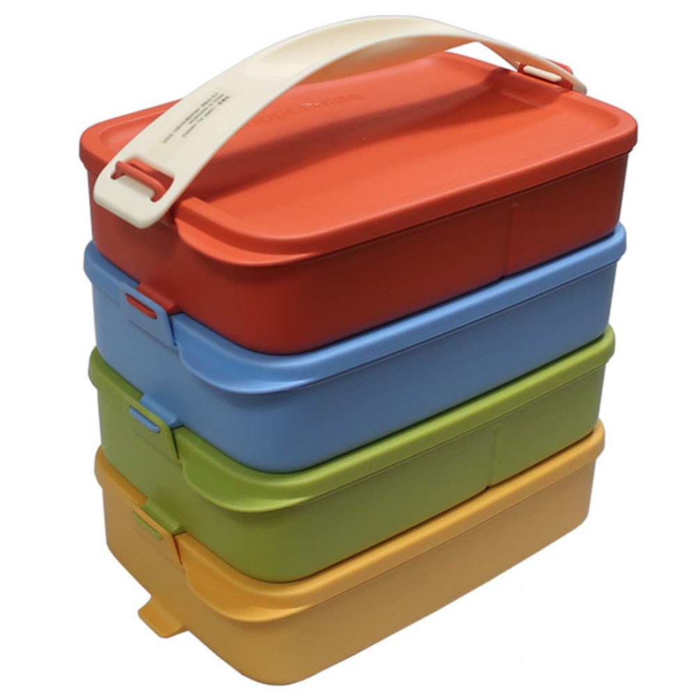 타파웨어 찬합세트 4단 직사각 피크닉 도시락 찬합 도시락통 60,300원